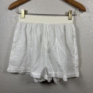 NWT Intimately Free People S Sleep Talk Boxer Short Checkerboard Waist Oversized